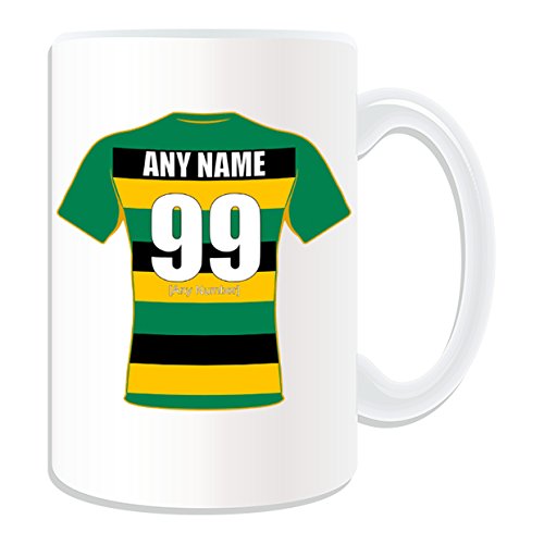 Regalo personalizzato – Tazza grande da bagno, motivo: unione Rugby Club, bianco) – large qualsiasi nome/messaggio sulla tua tazza unica
