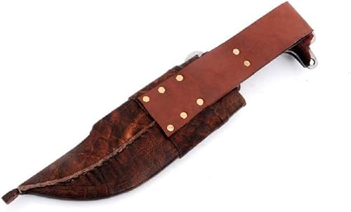 Miniatura 6 de Cuchillo militar Kukri Machete Depredador de 8" - Khukuri o Khukris forjado a mano de espiga completa hecho a mano por el ex veterano Khukuri House