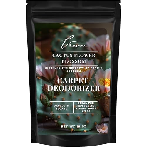 Lapew Poudre désodorisante pour tapis en fleur de cactus :