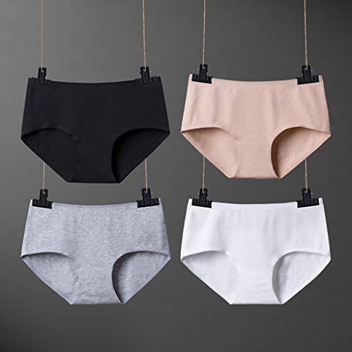 Braguitas de cintura baja para mujer, de algodón hipster, bragas transpirables y cómodas, para el uso diario, ropa interior, confezi