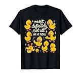 Wacky Quirky Funny Ducks Family Humor Tee Co