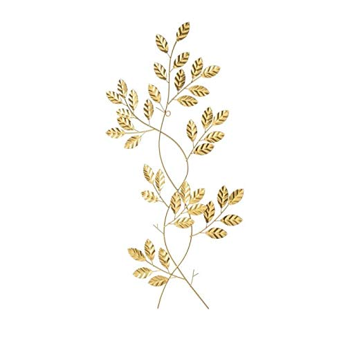 tt tiendatienda Mural Pared RAMAJE Metal Dorado 33 X 1 X 60 CM Cover