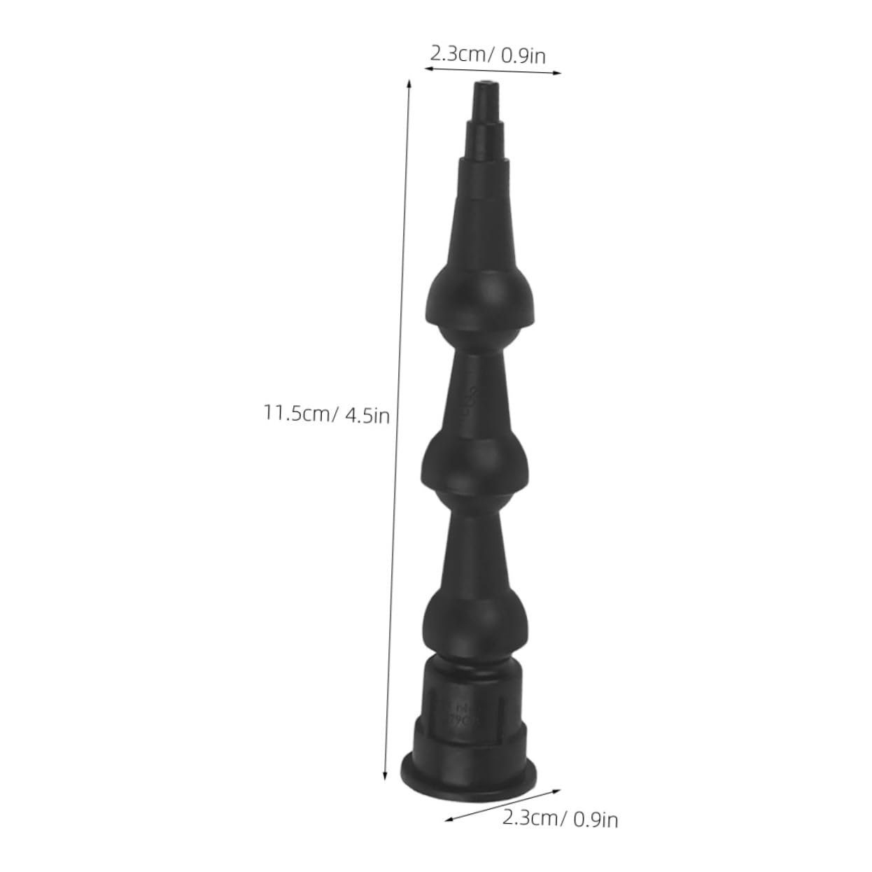 OUNONA 20piezas Herramientas De Calafateo Punta Rotativa Accesorios De Sellador Flexible Para Aplicaciones Baños Cocinas y Espacios Difíciles De