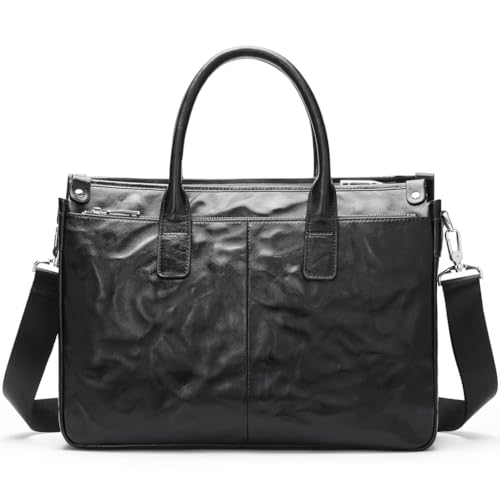 JSEIAJB Single Shoulder Computer Bag Grab Print Large Capacity Crossbody Bag Briefcase For Men