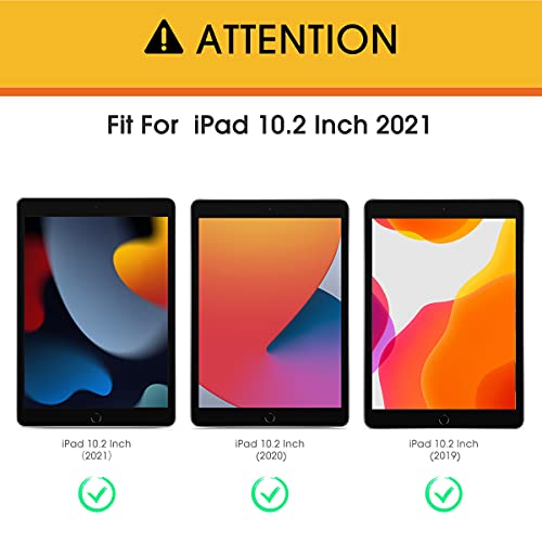 Image of OMOTON [3 Pack] Screen Protector Compatible with iPad 10.2 Inch - Tempered Glass Screen Protector