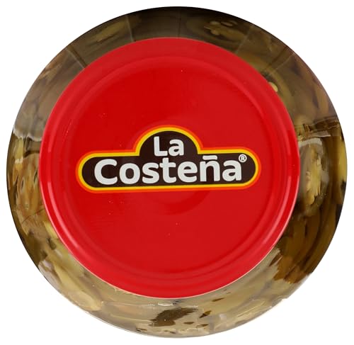 Image of La Costena Nacho Sliced Pickled Jalapenos, 64 Oz Jar