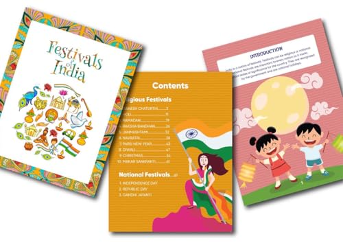 Image of Learning Through Fun: Festivals Of India Book | Fascinating Stories | Festival Fun and Learning | Picture Storybook of Traditions Ideal for 4-9 Years Old Kids