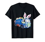 Easter Bunny Garbage Truck Kids Pajama Tees