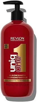 Revlon Professional REVLON PROFESSIONAL UNIQONE ALL IN ONE SHAMPOO, Moisturizing Shampoo, Shampoo For Damaged Hair 490ml : Amazon.co.uk: Beauty