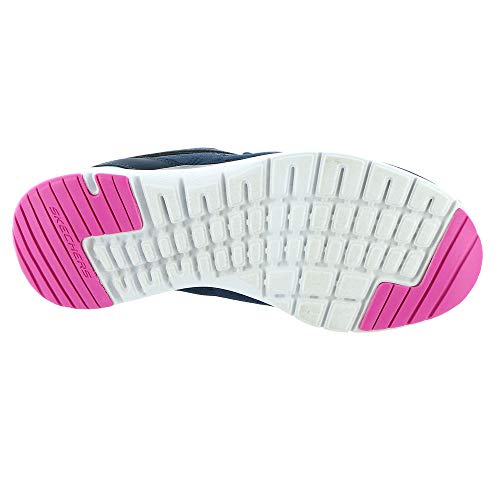 Image of Skechers Women Flex Appeal 3.0 Steady Move Lace Up Shoe