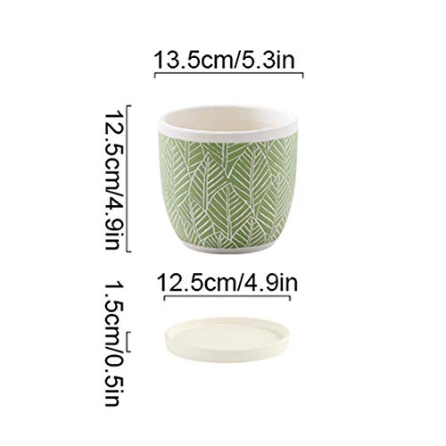 Jardinères de fleurs durables pots de fleurs au design épuré - 3