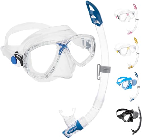 Cressi Marea Vip - Conjunto Combo Snorkel Unisex Adulto, Talla única