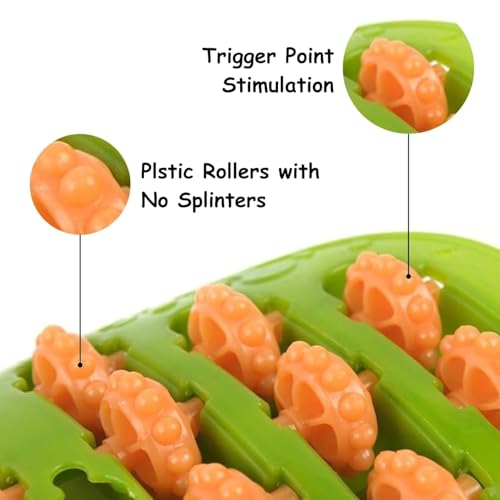 Image of Stress Relief Roller Foot Massager Pain Stress Relief Roller Massager Foot Arch Legs Shiatsu Pain Relief Massager for Plantar Fasciitis, Foot, Heel, Massager Roller (1Pcs)
