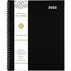 Image of Monthly Planner 2022 12. Brand catalog list of Artfan. Scored with a 2.0 over 5.