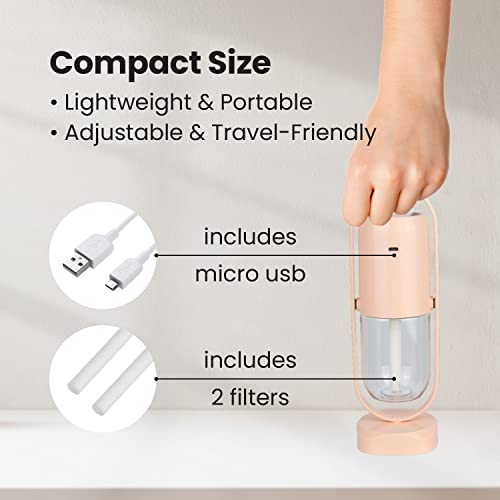 Difusor aromático eléctrico Lindo portátil para escritorio miniatura 6