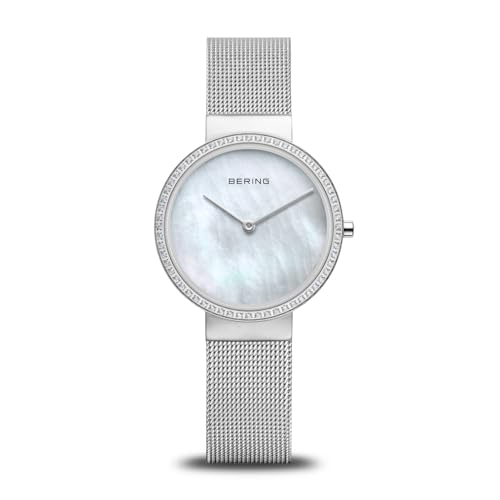 Montre à Quartz pour Femme BERING le cadeau idéal en acier inoxydable et verre saphir Classic