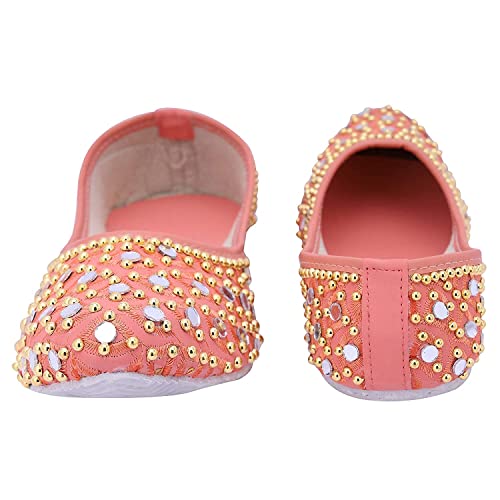 Image of Vihan Creation Synthetic Stripped Bellies for Girls and Women for Casual Wear And Formal Semi Formal Occasional Alluring Women Juttis Sandal Chappals for Girls | Women Flat Stylish | Woments Butterfly Fashion Jutti | Women Loafers | Bellies Aand Mojris for Women14