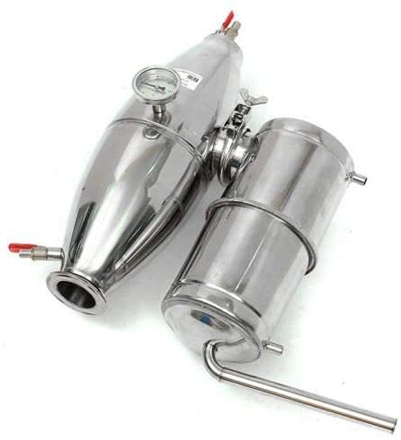 Kit de destilador de alcohol inoxidable para elaborar vino (30 L)