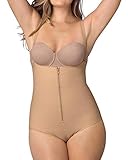 Leonisa Women's Slimming Braless Body Shaper In Classic Panty