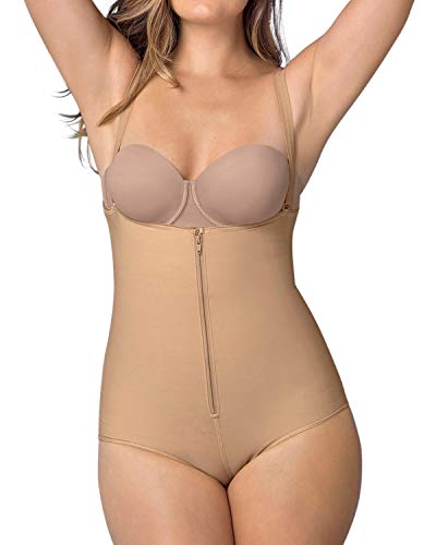 Leonisa Women's Slimming Braless Body Shaper in Classic Panty
