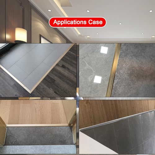 ZZLQIAN Aluminium Carpet Cover Strips, 2Pack × 90cmDoor Floor Bar - Image 4