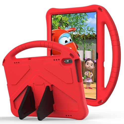 Housse Lenovo Tab M10 HD enfant idéale pour les voyages en voiture avec sa bandoulière