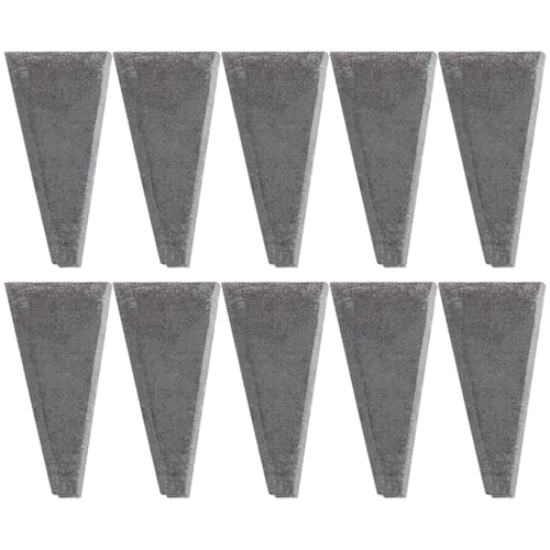 GATHINESS Cuñas metálicas reforzadas 10 piezas para mango de martillo y clavos, accesorio de alta resistencia para instalación y fijación en carpintería y construcción, uso profesional
