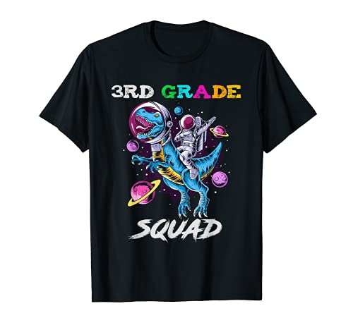 3rd Grade Squad Teacher Student Team Back To School T-Shirt
