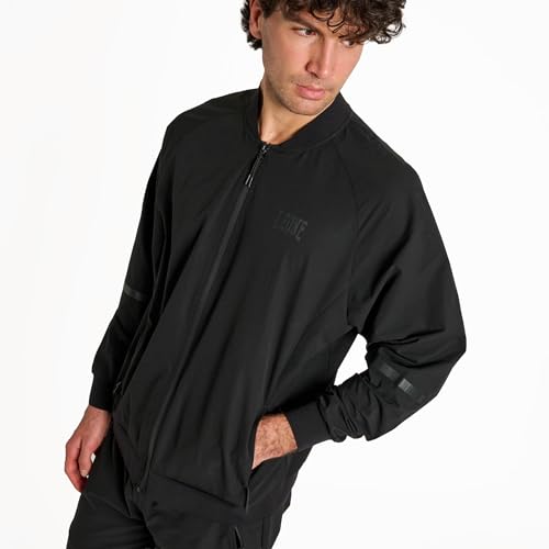 Felpa Black Lion Leone 1947 veste de survêtement mixte noir
