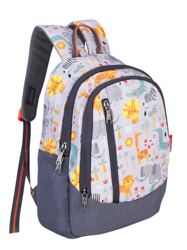 Image of COSMUS TINY TOTS ANIMO Printed School Bag 20L - 16 inches Kids Backpack ideal for Boys and Girls of Age Group 2-5 yrs | Student Casual Daypacks