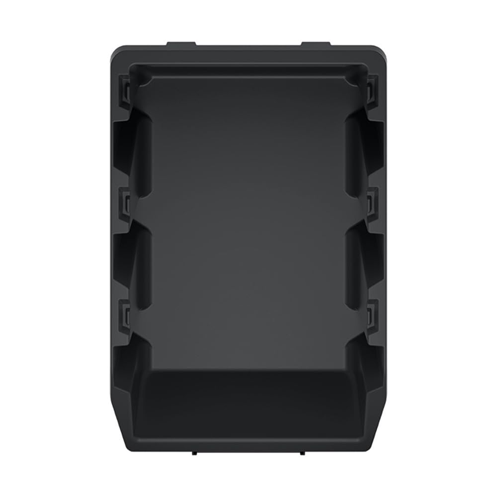 Werkstatt-Stapelkiste, Stapelbox aus PP Kunststoff, Sichtlagerbox in verschiedenen Größen, Lagerboxen für Werkzeugswand, Sichtlagerkasten, Sortierbox (20X Schwarz, 290x200x150mm)