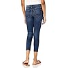Silver-Jeans-Womens-Suki-Curvy-Fit-Denim-Capri Silver Jeans Co. Women's Suki Mid Rise Curvy Fit Capri Jeans, Dark Denimotion, 32 Regular