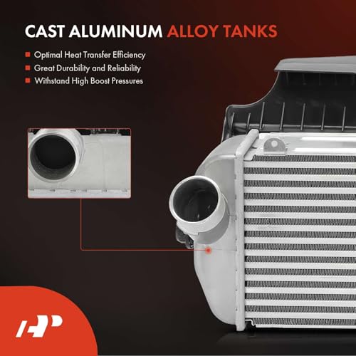 A-Premium Turbocharger Intercooler Compatible with Hyundai Santa Fe Sport 2013 2014 2015 2016 2.0L, Charge Air Cooler - Image 4