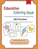 Alphabeth A to Z Educative Coloring Book