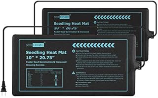 VIVOHOME 20W Waterproof Seedling Heat Mats for Seed Starting Propagation and Increase Germination