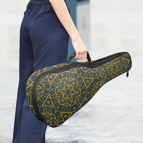 JRHEJTHH Housse imperméable pour ukulélé en tissu Oxford durable et élégant avec sac de rangement style floral géométrique – Bleu foncé, Multicolore., 25.9x9x3.1in/66x23x8cm, Moderne - Les Beatles, Paul McCartney, John Lennon, RIngo Starr, George Harrison JRHEJTHH Housse imperméable pour ukulélé en tissu Oxford durable et élégant avec sac de rangement style floral géométrique – Bleu foncé, Multicolore., 25.9x9x3.1in/66x23x8cm, Moderne – Image 7