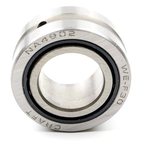 Parts and Parts Rodamiento de agujas NA4902 15 x 28 x 14 mm con anillo interior, rodamientos compactos de alta carga, DIN 617 ISO 1206, para engranajes, herramientas, máquinas