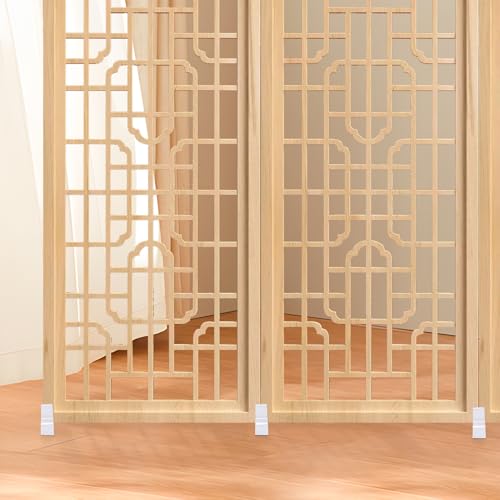 Support panneau bois cloison amovible - Fixation sol stable 2 pcs