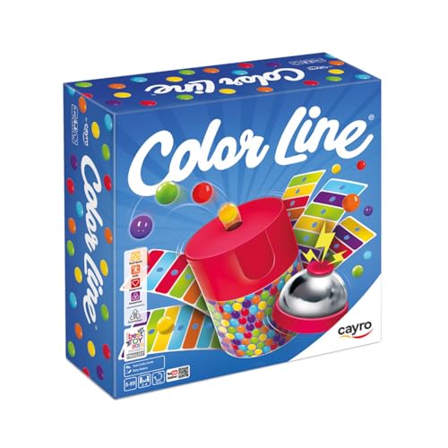 Cayro - Color Line - + 5 Años - Acción y Rapidez - Juego de Mesa Educativo y...