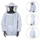 Cisixin Imkeranzug,Professionelle Imker Bienenschutz,Beekeeper Suit für Professionelle Bienenbisse Verhindern,Imkerjacke mit Hut,für Bienenzüchter Bee Keepers