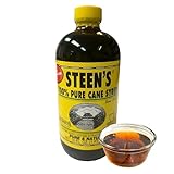 Steen's 100% Pure Cane Syrup 16fl. Oz (Pack of 1) - Louisiana's Trusted Brand for Over 100 Years - N