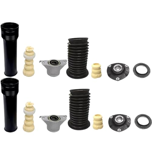 PAR KIT COXIM BATENTE COIFA DO AMORTECEDOR DIANTEIRO E TRASEIRO CRUZE 2017 2018 2019 2020 2021