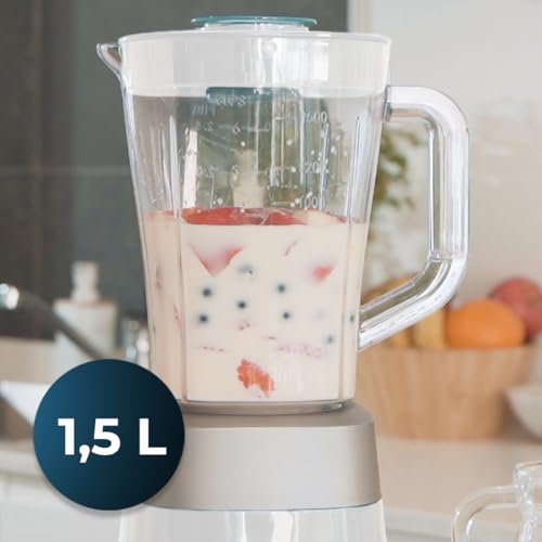Cecotec Blender met kruik 1,5 l Black Titanium 1300 Max W. 1300 W maximaal vermogen, 20.000 omw/min, 4 messen van titanium, kan 1,5 l, 2 snelheden, pulse-functie, eenvoudig versnipperen van ijs - Afbeelding 5