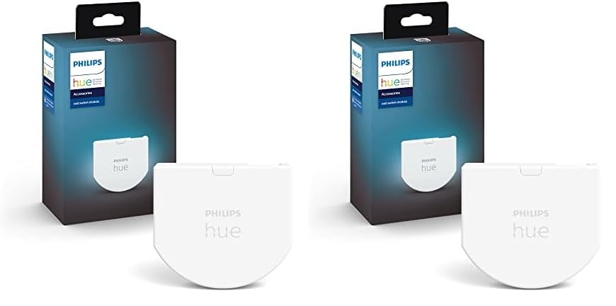 Philips Hue Interruptor de Pared, Blanco (Paquete de 2)