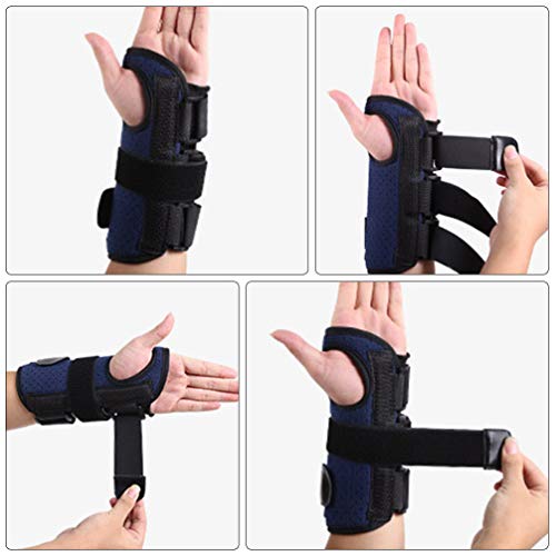 EXCEART Tala de Punho MÃ£o Esquerda Estabilizador de Punho Suporte ImobilizaÃ§Ã£o RespirÃ¡vel de Pun