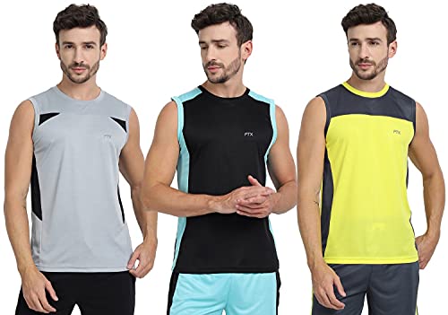 Image of FTX Men's Solid Regular Fit T-Shirt