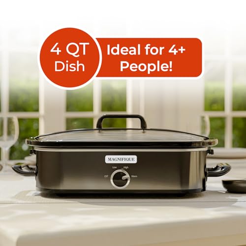 image for MAGNIFIQUE EXPERIENCE DELIGHT [NEW] MAGNIFIQUE 4-Quart Slow Cooker wit