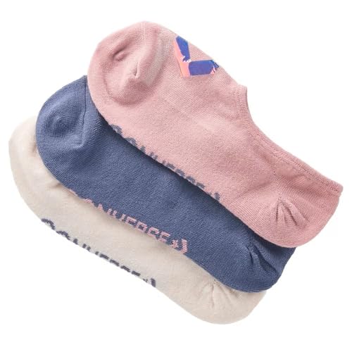 Converse Women's 3 Pack Flat Knit Ultra Low Socks No Show Made For Chucks Shoe Size 6-10 (Assorted)