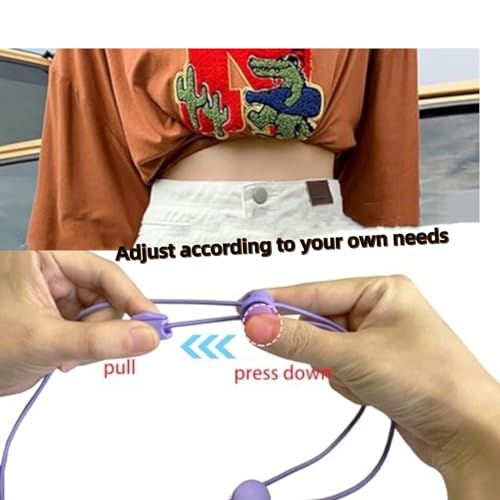 Cooswai Crop Tuck Adjustable Band - Crop Tuck Tool for Sweater and Shirt Tucky Belt To Crop Tops 2PCS2