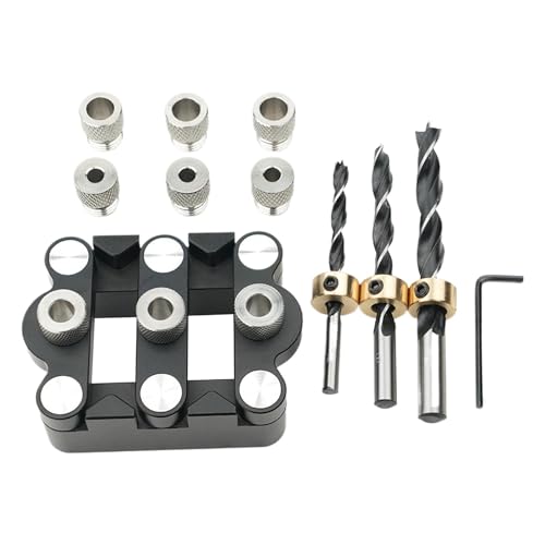 Acunny Kit de tacos para carpintería, herramienta de madera portátil para construcción de marco